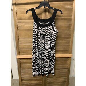 Star Vixen Zebra Print Business Casual Dress Size 1X Large